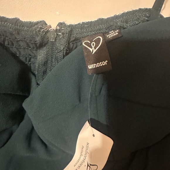 Windsor Green Spaghetti Strap Dress - Picture 3 of 6